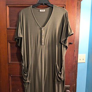 Dwell + Slumber olive cocoon